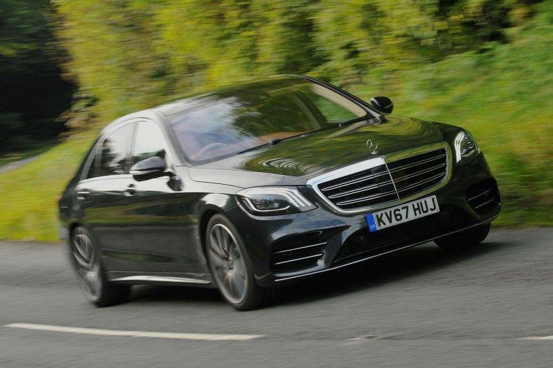 Used Mercedes S-Class 2014-2020 front driving