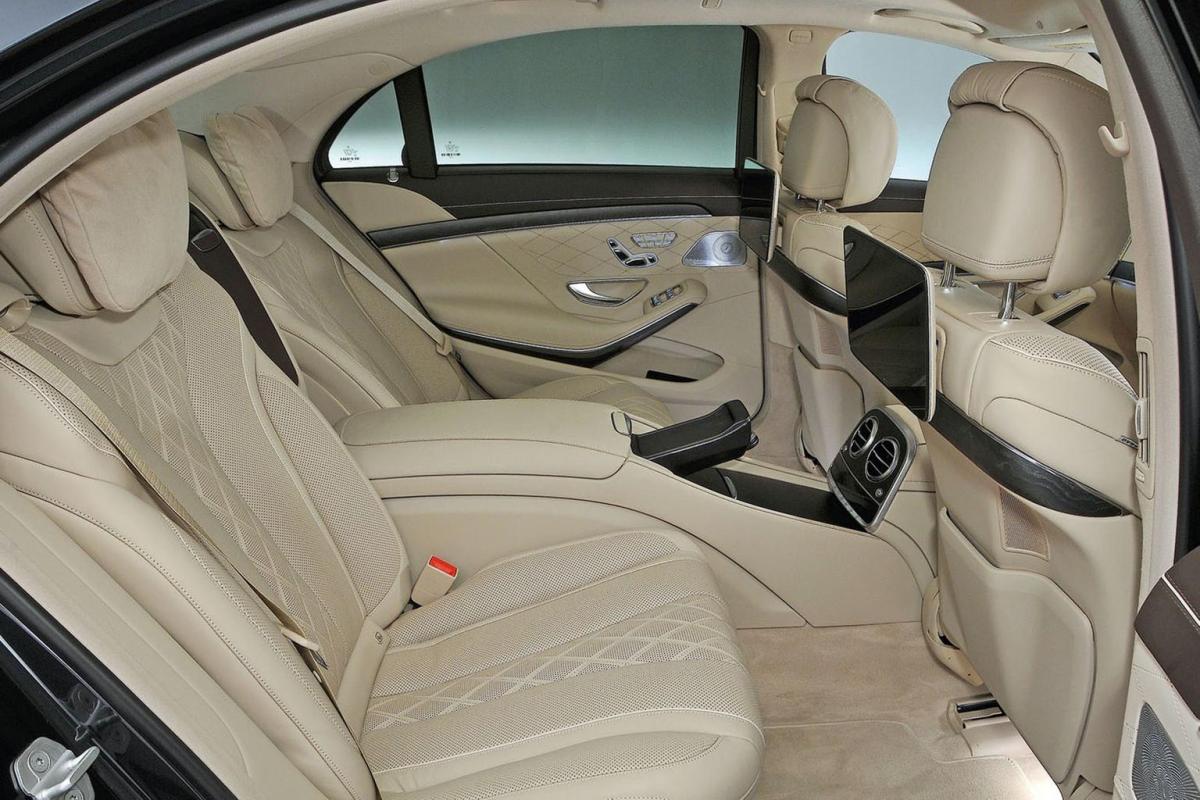 Used Mercedes S-Class 2014-2020 rear seats