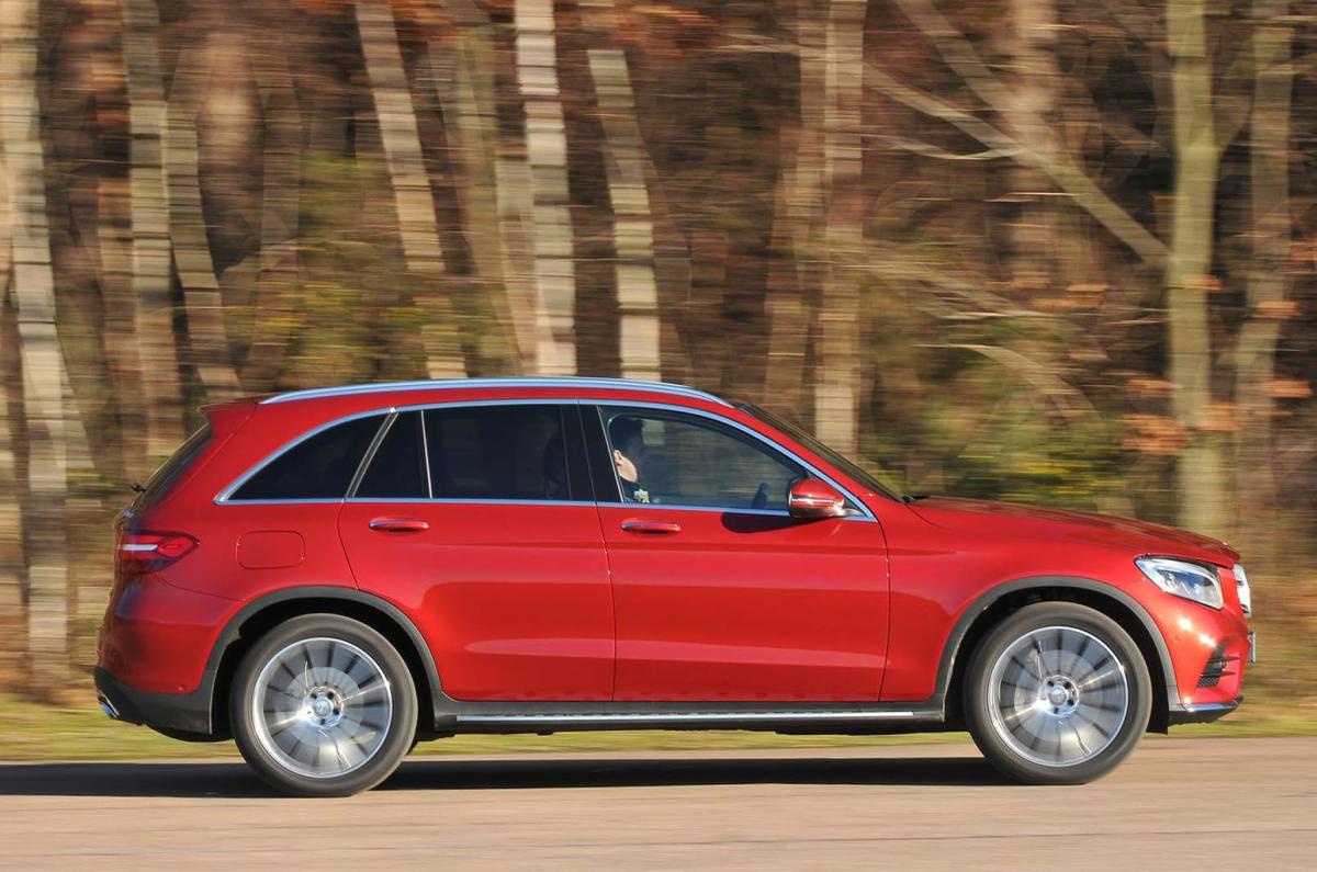 Used Mercedes-Benz GLC 2015-present side driving