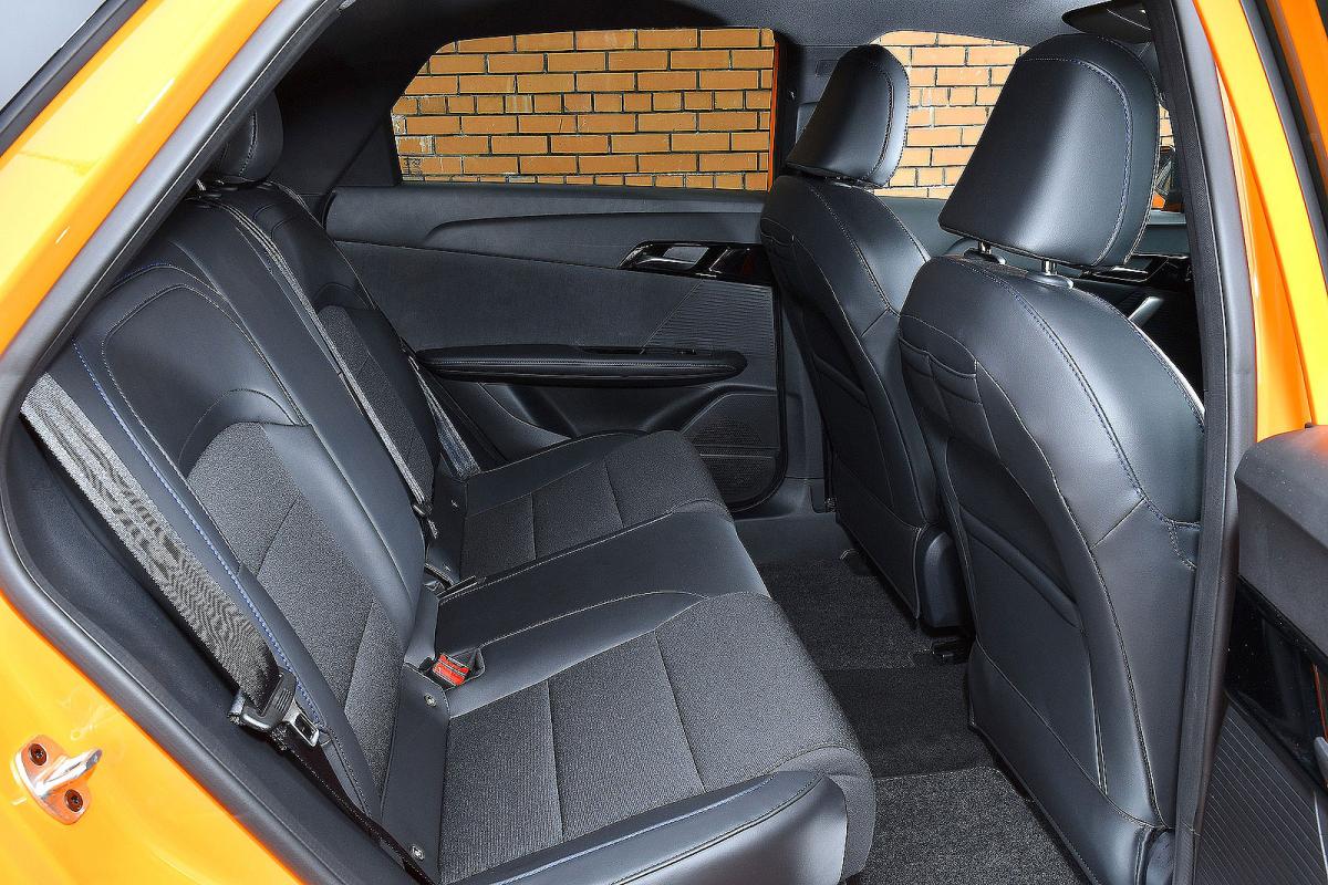 Used MG4 2022-present interior back seats