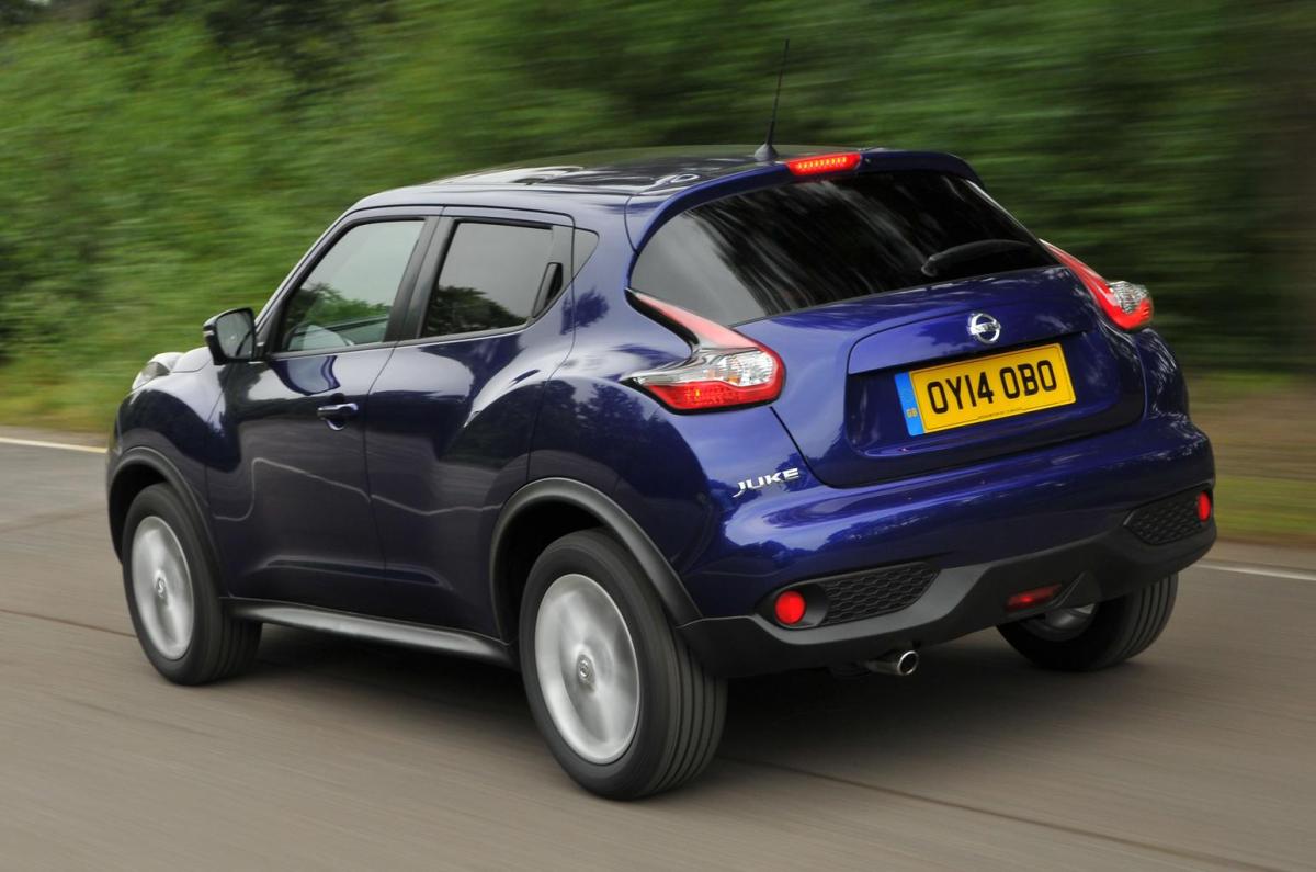 Used Nissan Juke 2010-2019 rear