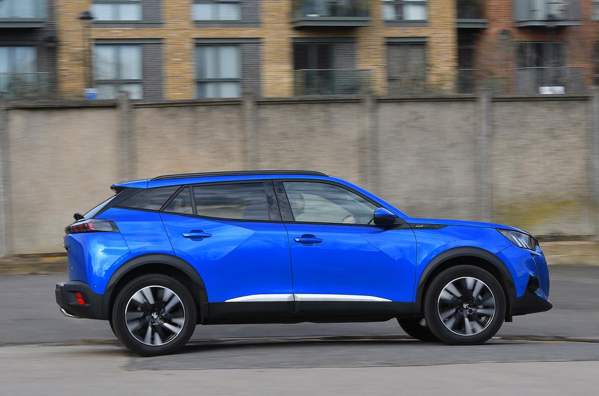 Used Peugeot 2008 2019-present side driving