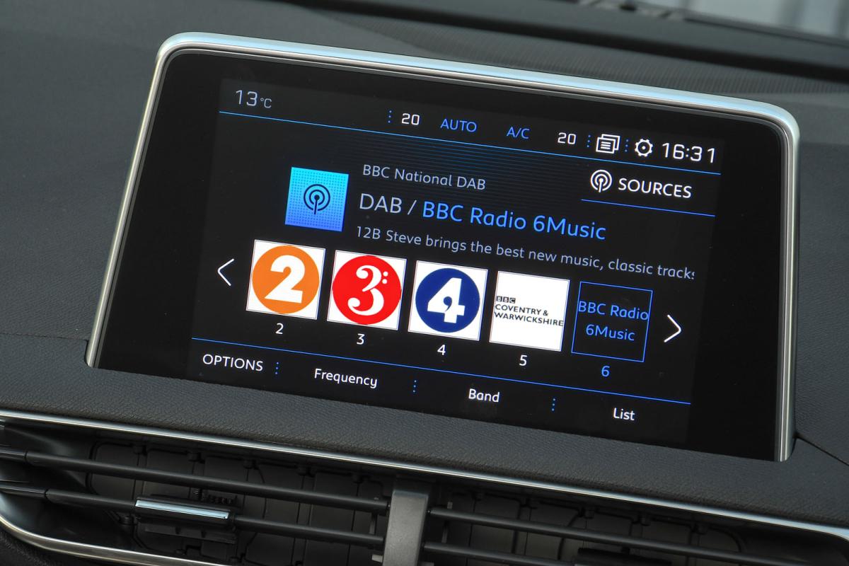 Used Peugeot 3008 2017-2024 infotainment