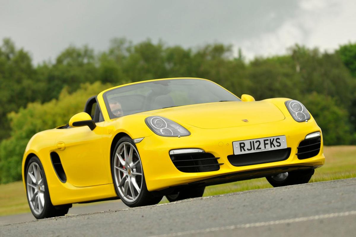 Used Porsche Boxster 2012-2016 front cornering