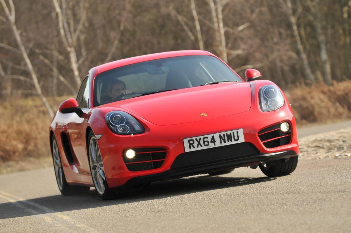 Used Porsche Cayman 2013-2016 front cornering