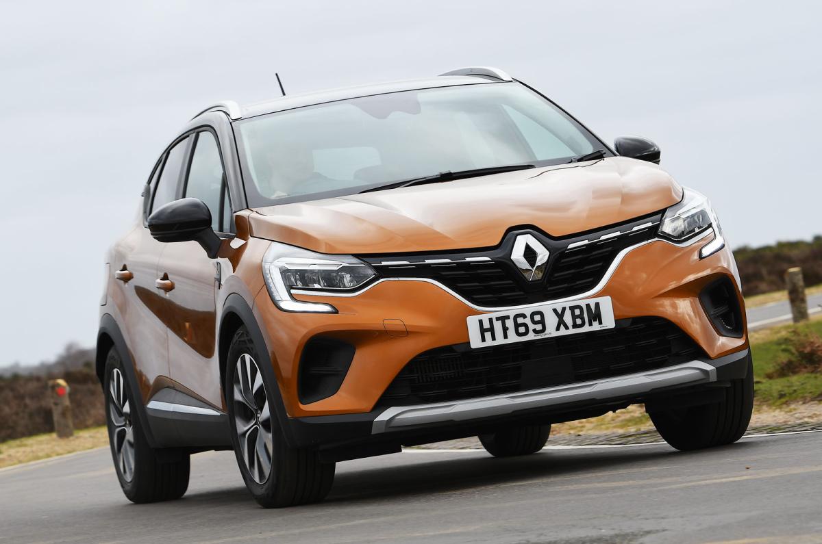 Used Renault Captur 2020-present front cornering