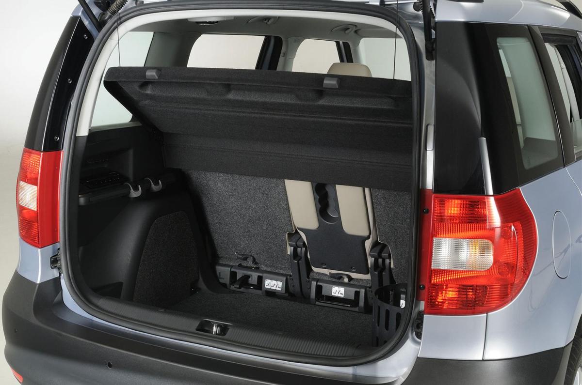 Used Skoda Yeti boot