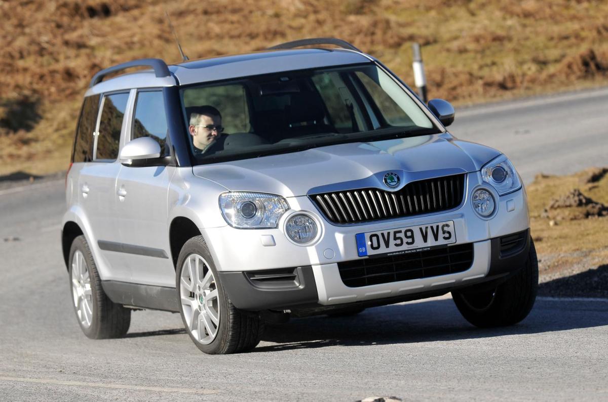 Used Skoda Yeti 09-17 front