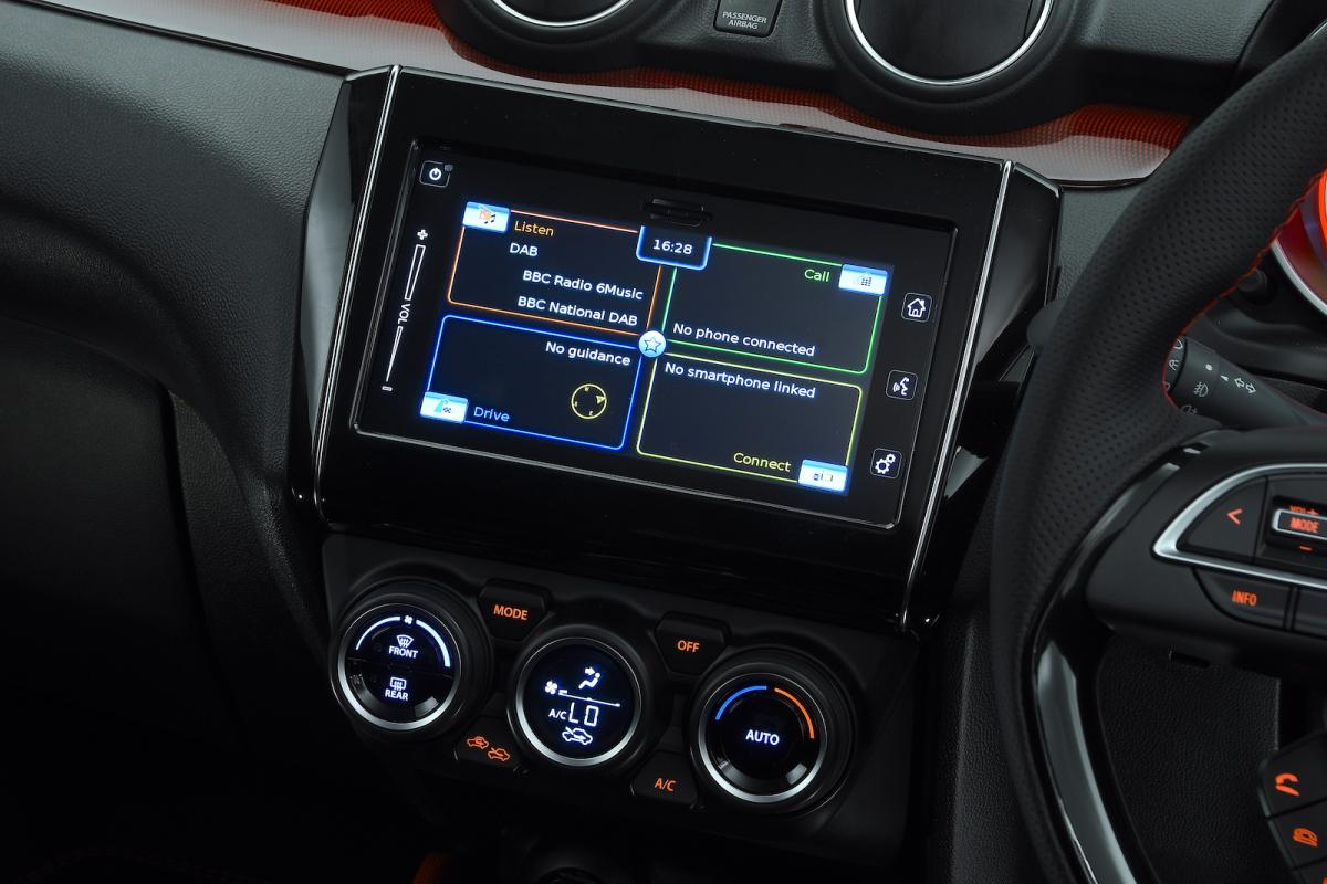 Used Suzuki Swift Sport 2018-2024 infotainment