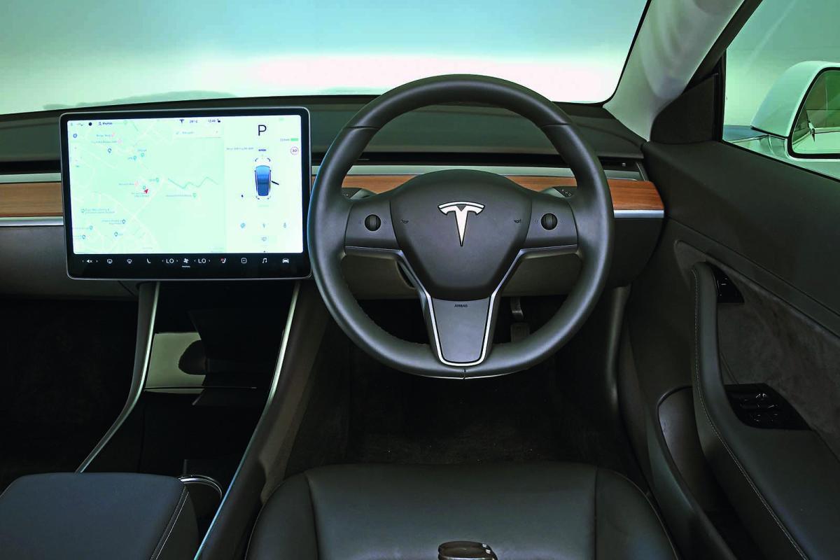 Used Tesla Model 3 2019-present interior