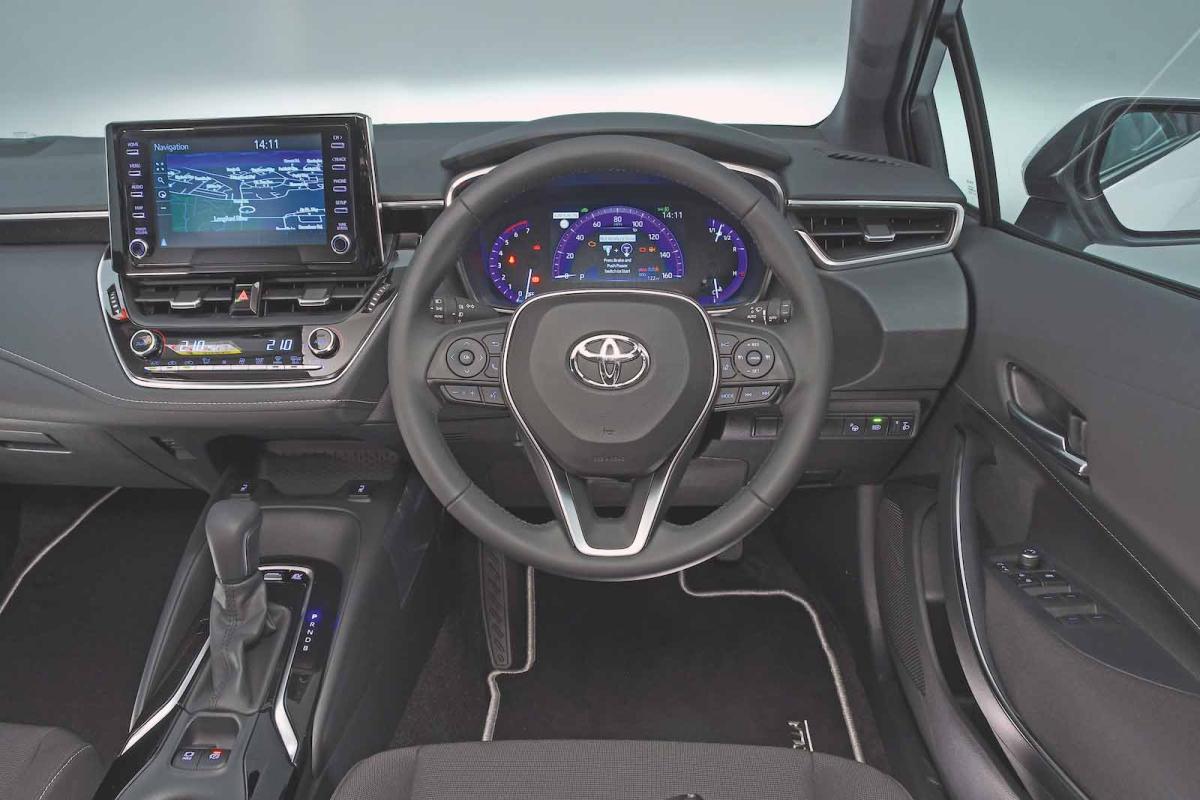 Used Toyota Corolla 2019-present dash
