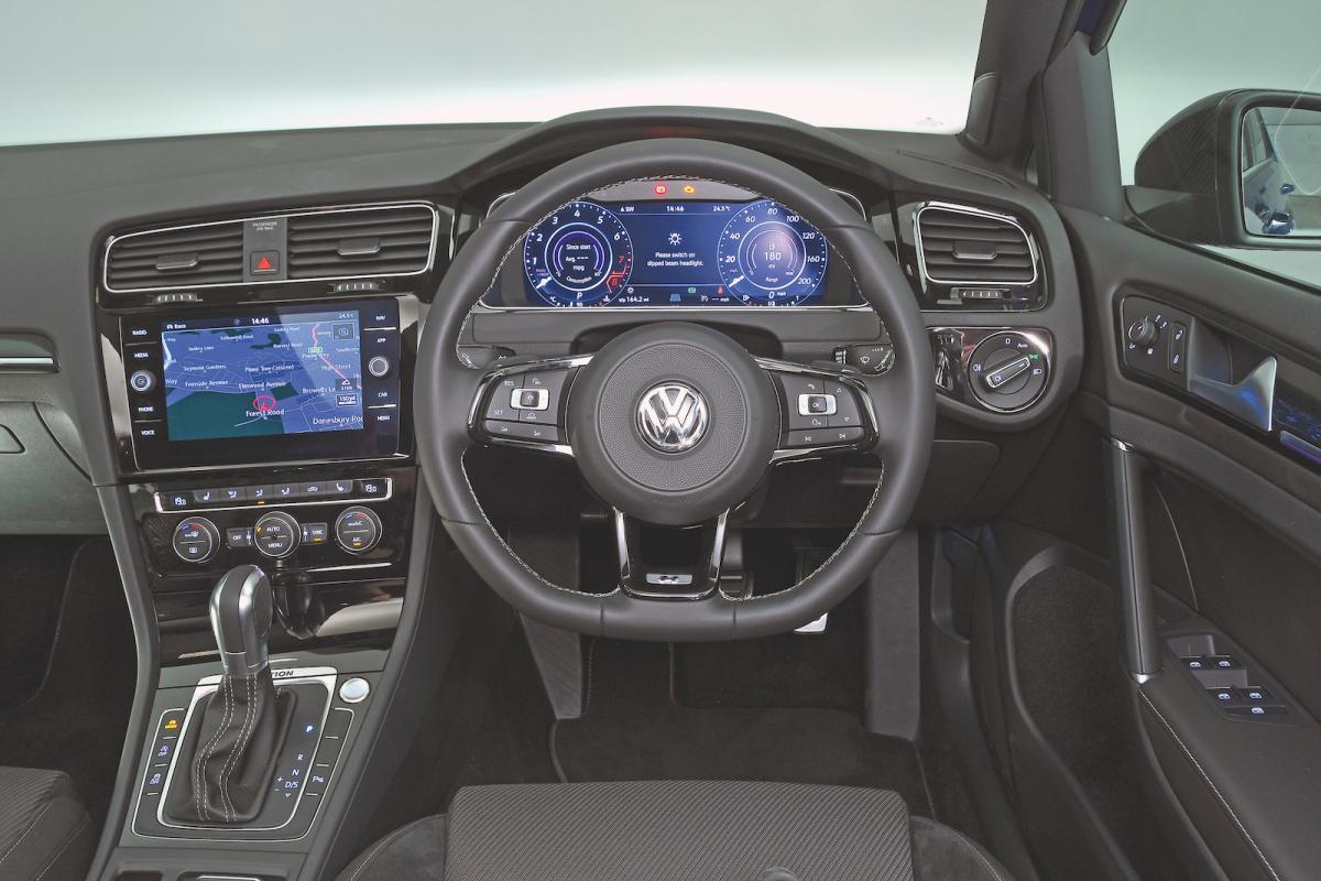 Used Volkswagen Golf R 2016-2020 interior