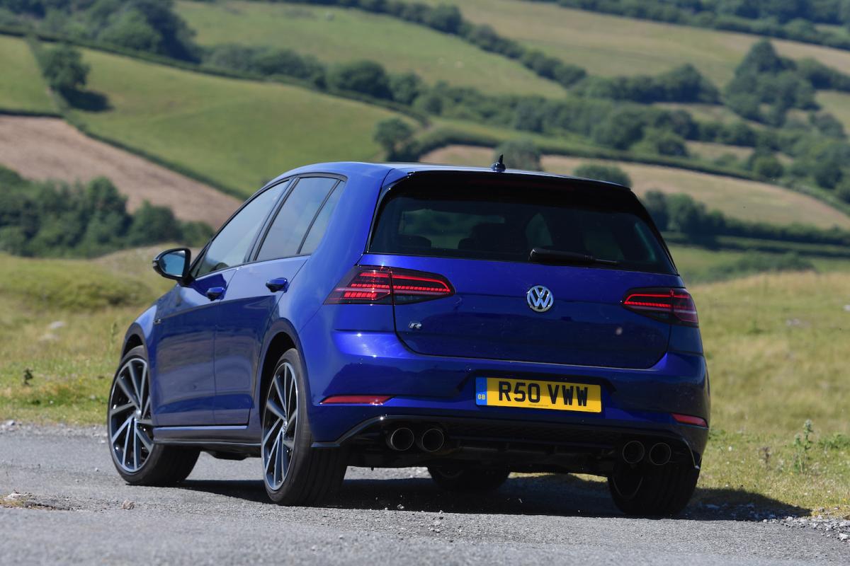 Used Volkswagen Golf R 2016-2020 rear cornering