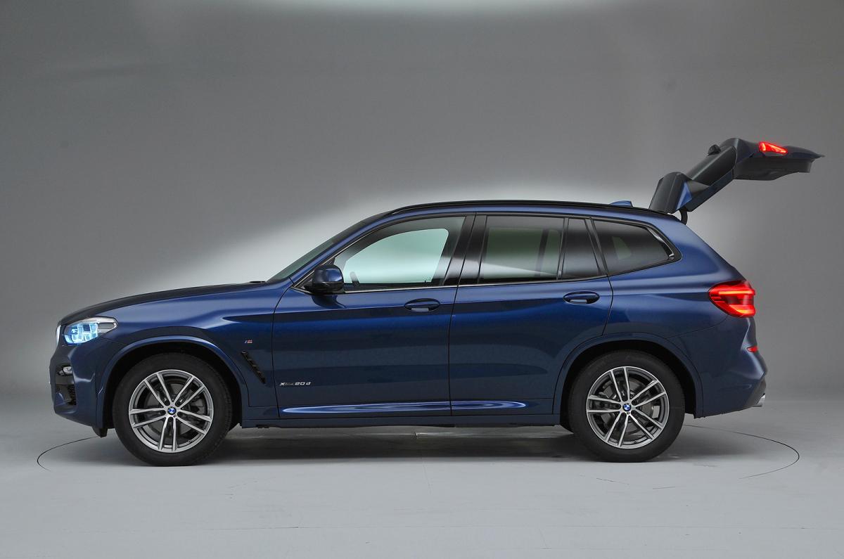 Used BMW X3 2018-2024 side boot open