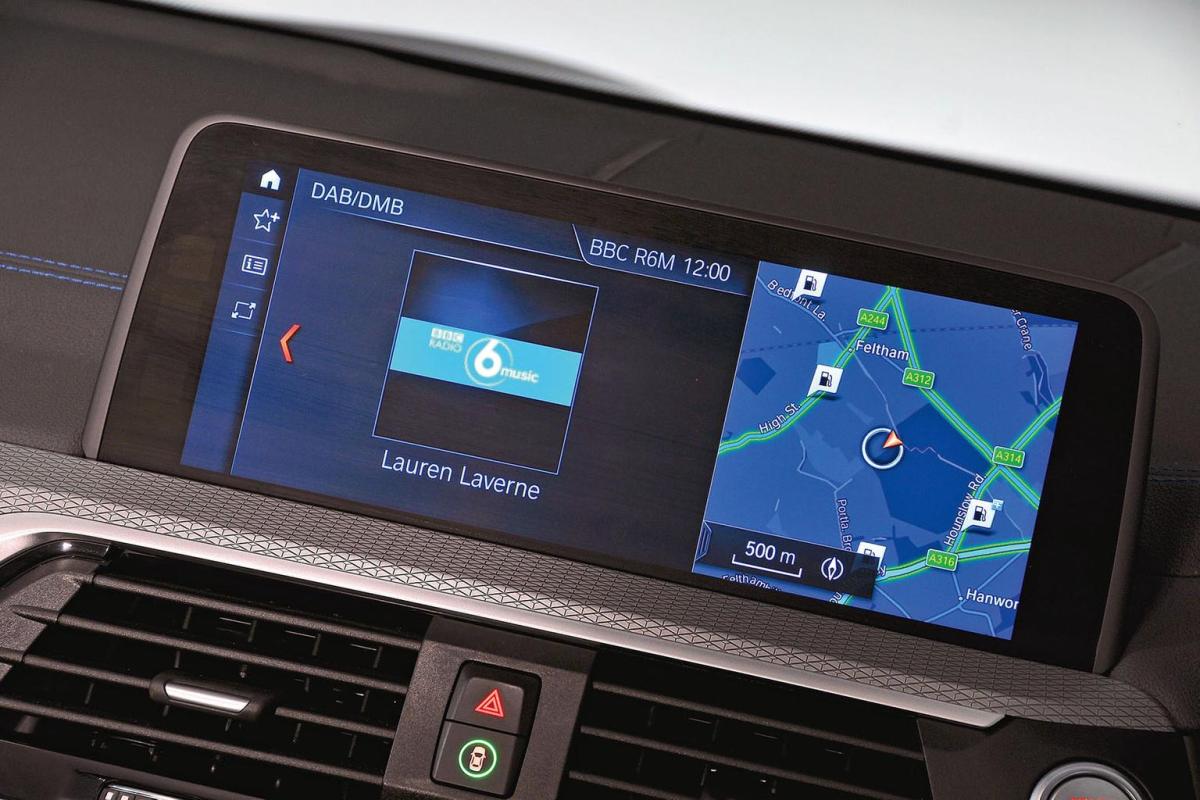 Used BMW X3 2018-2024 touchscreen infotainment