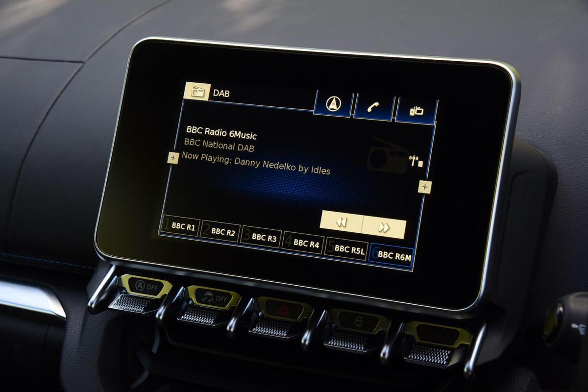 Used Alpine A110 2018-present infotainment screen 