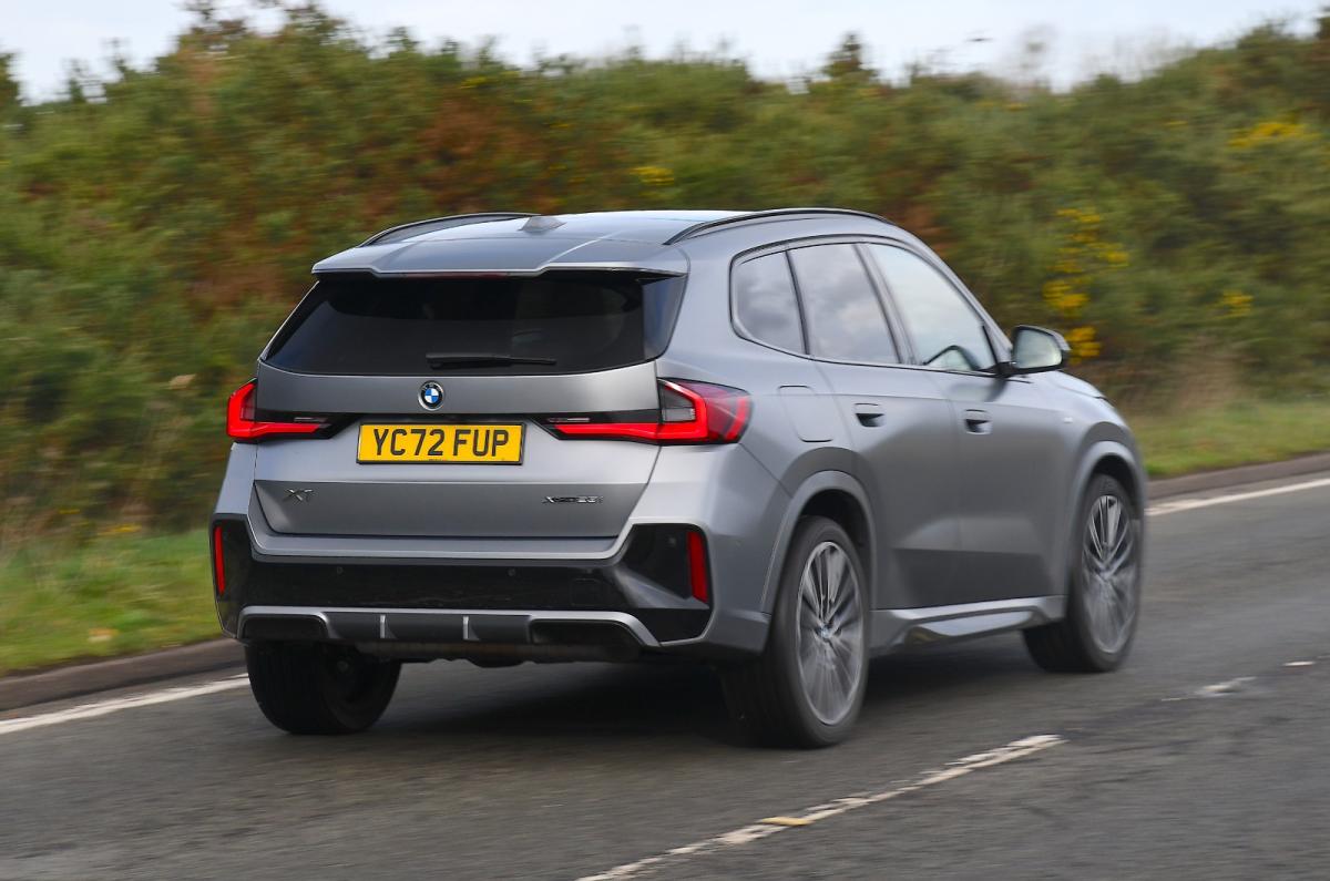 Used BMW X1 2022-present rear driving grey