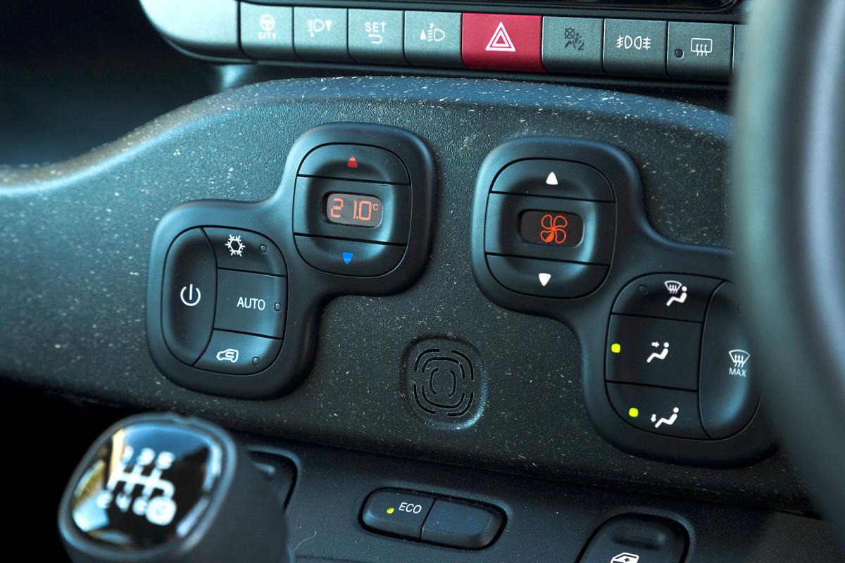 Used Fiat Panda 2012-2024 climate controls