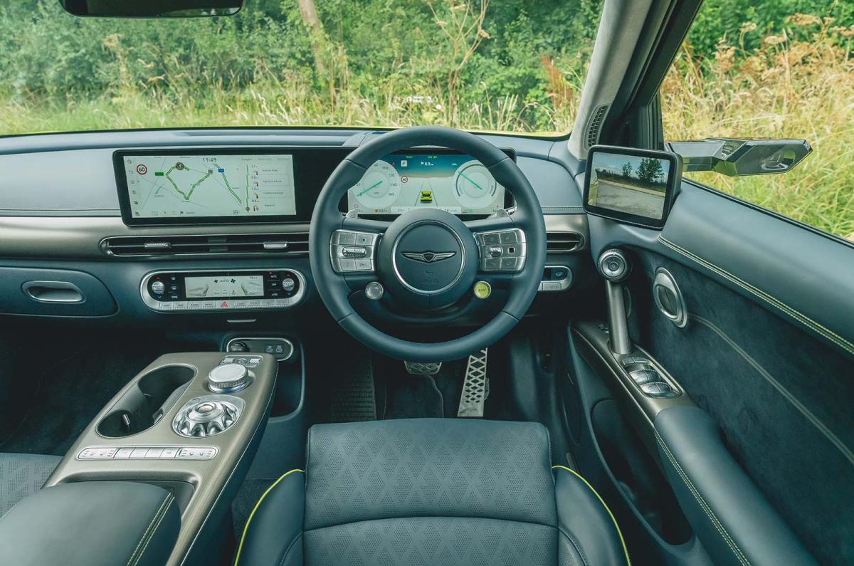 Used Genesis GV60 2022-present interior dashboard
