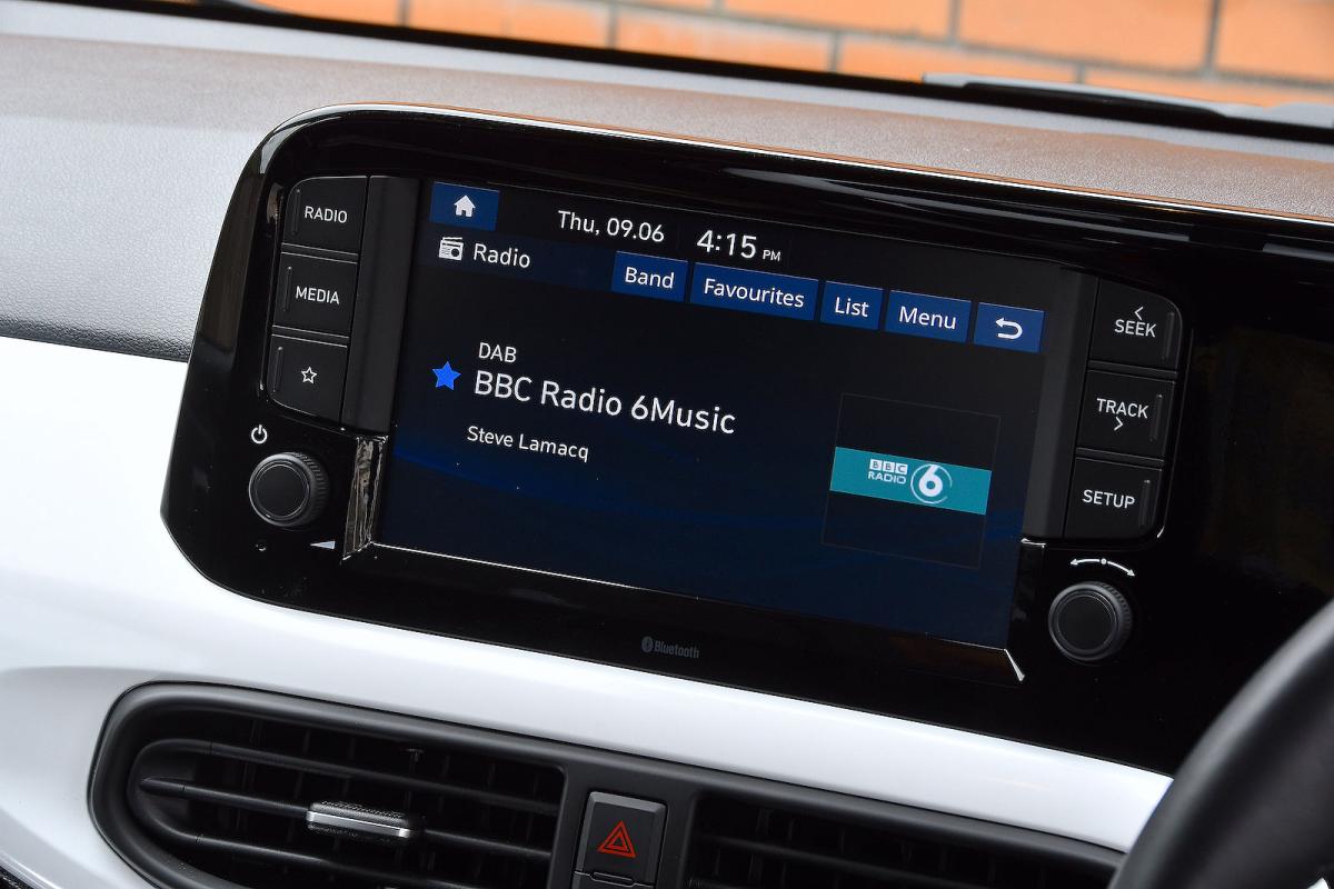 Used Hyundai i10 2020-present touchscreen infotainment