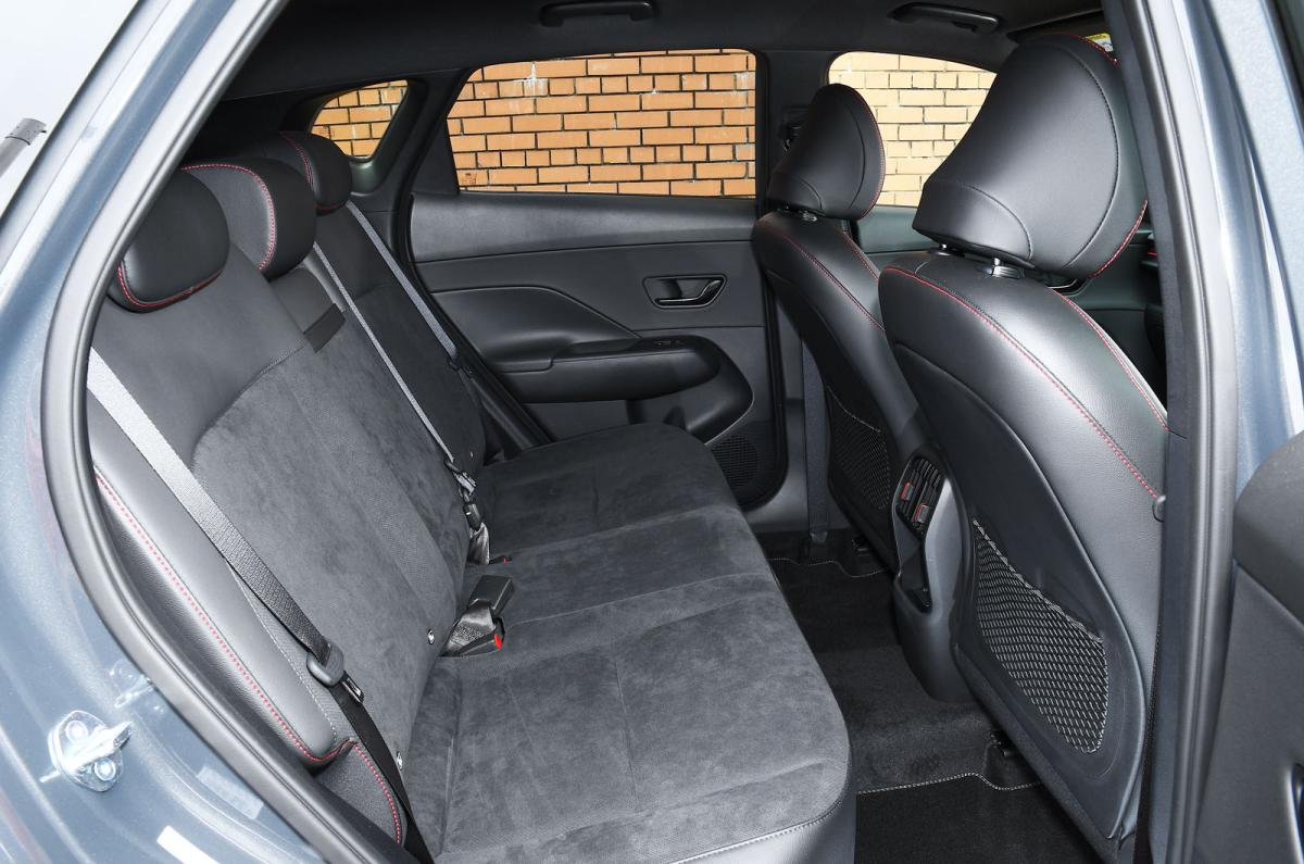 Used Hyundai Kona 2023-present back seats