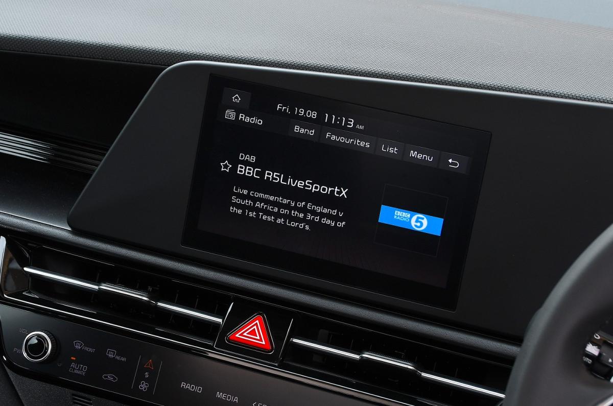 Used Kia Niro EV 2022-2026 touchscreen infotainment