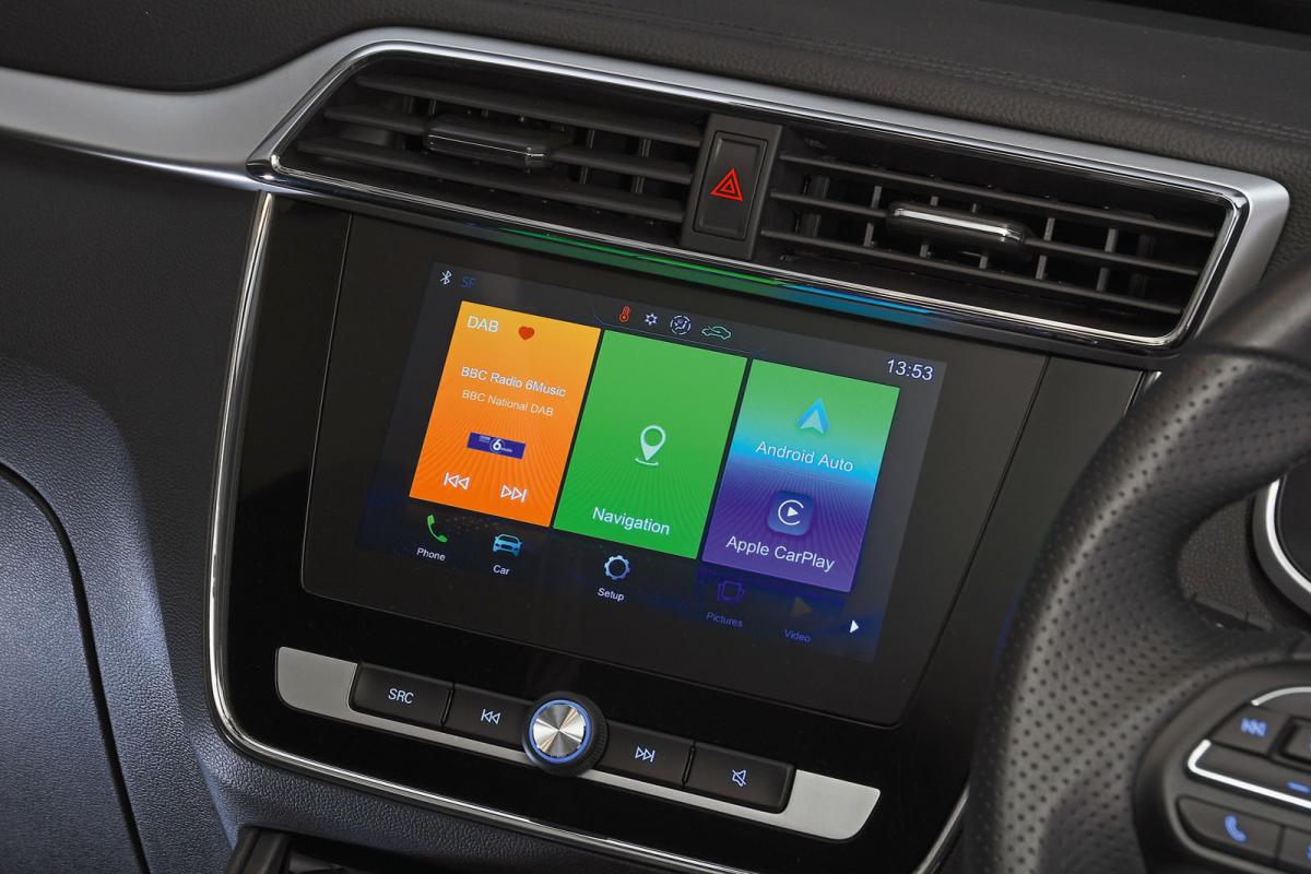 Used MG ZS EV 2019-2025 touchscreen infotainment