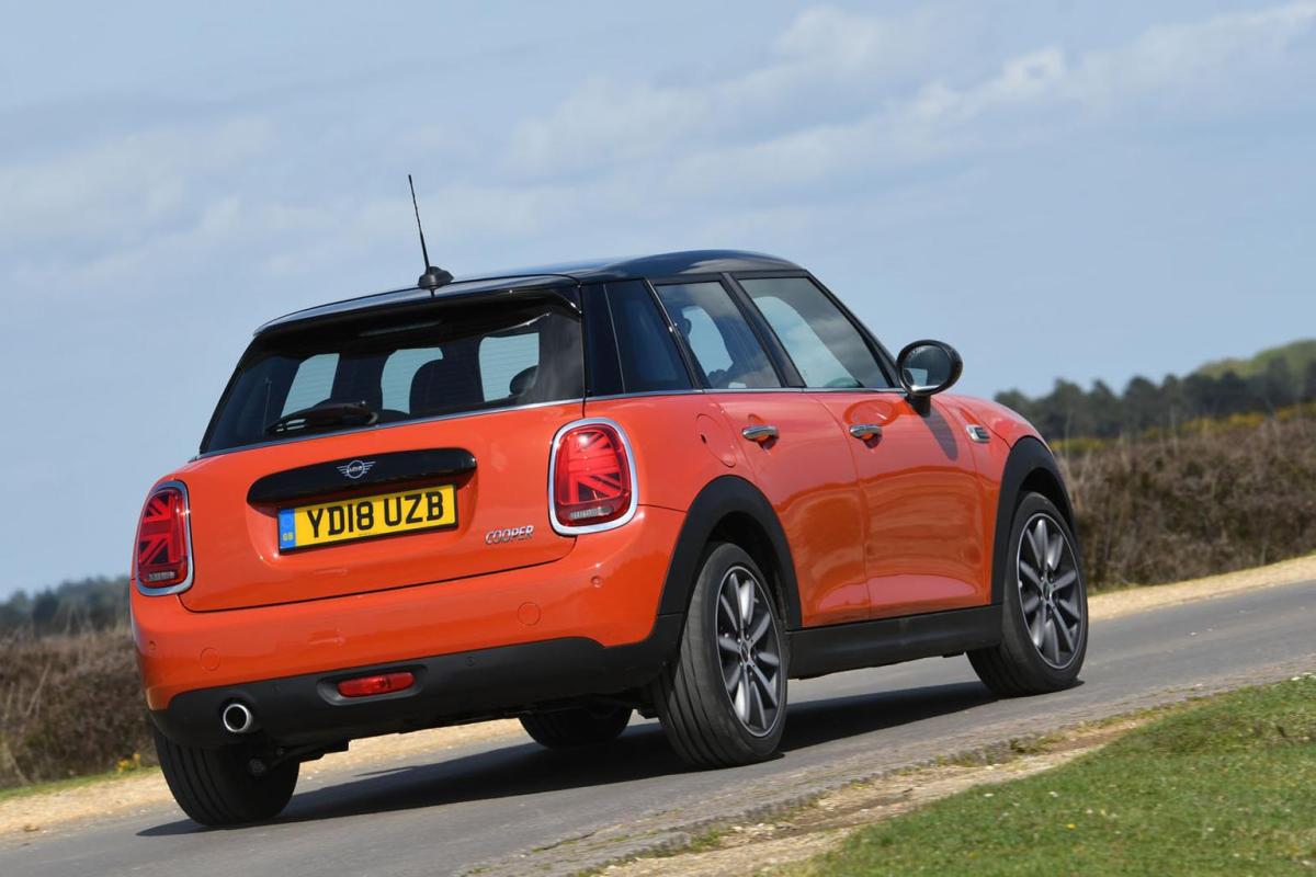 Used Mini Hatch 2014-2024 rear cornering orange