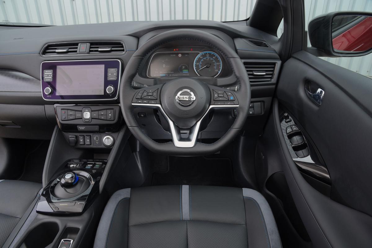 Used Nissan Leaf 2018-2024 interior dashboard