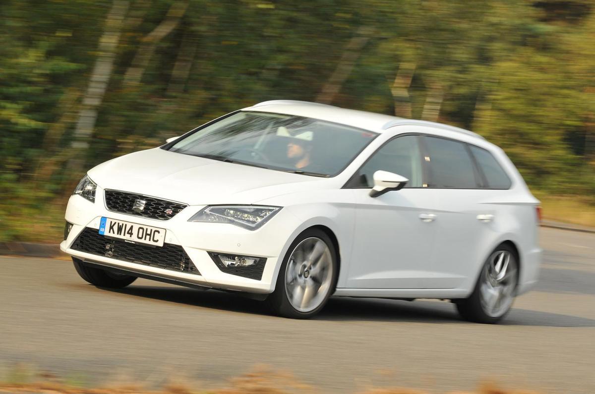 Used Seat Leon Estate 2013-2020 front cornering