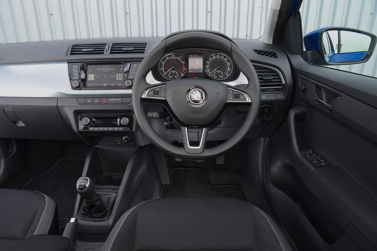 Used Skoda Fabia 2015-2021 interior dashboard