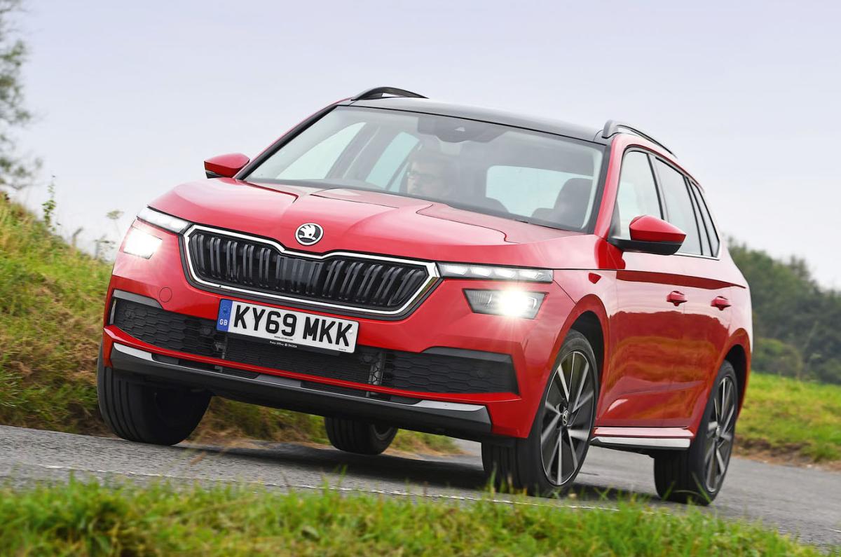 Used Skoda Kamiq 2019-present front cornering