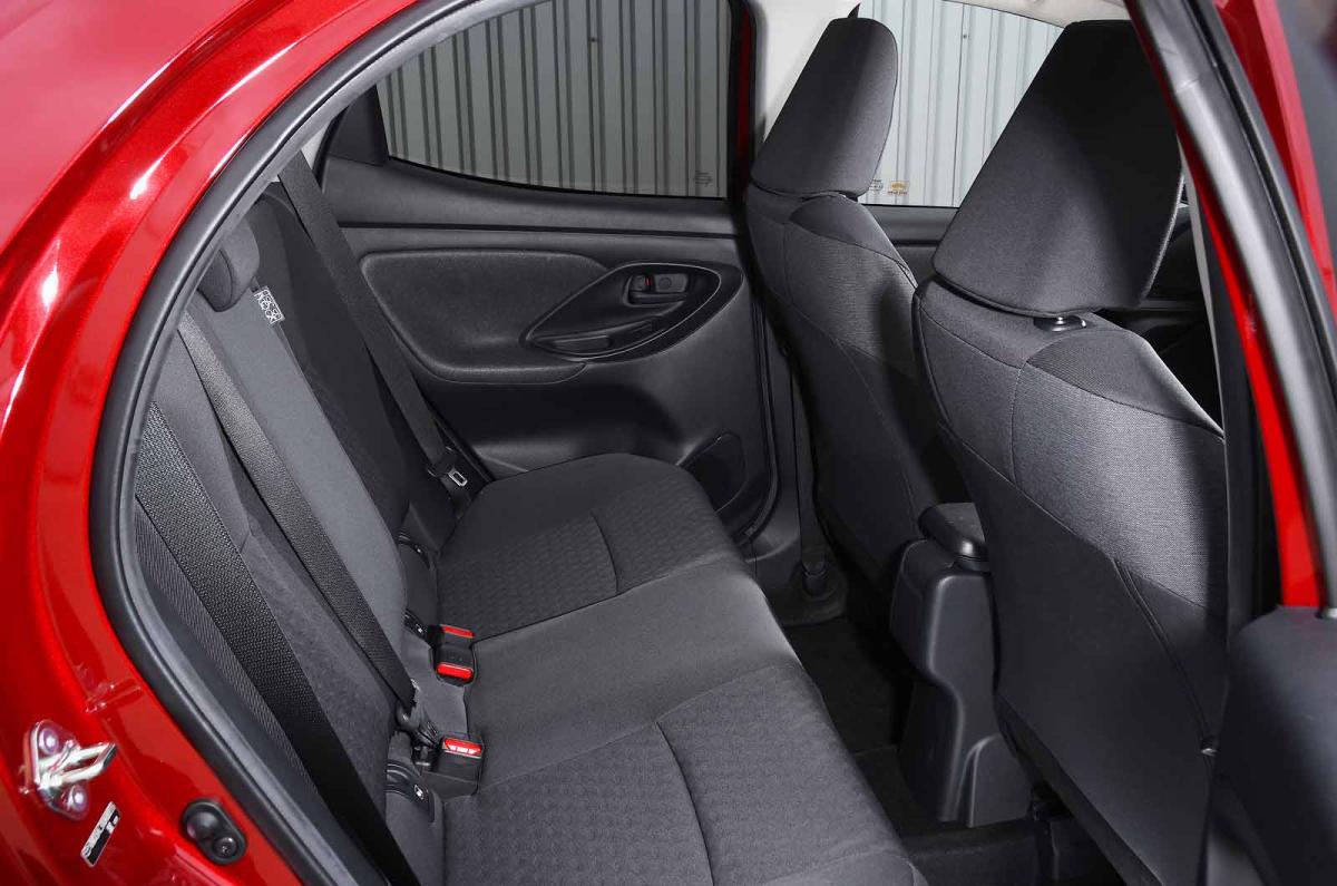 Used Toyota Yaris 2020-present back seats