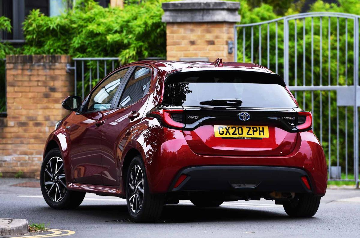 Used Toyota Yaris 2020-present rear