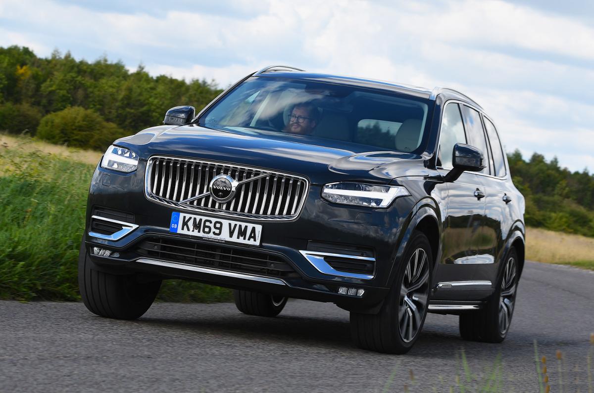 Used Volvo XC90 2015-present front cornering grey
