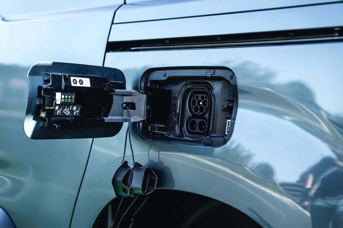 Vauxhall Combo Electric charging socket