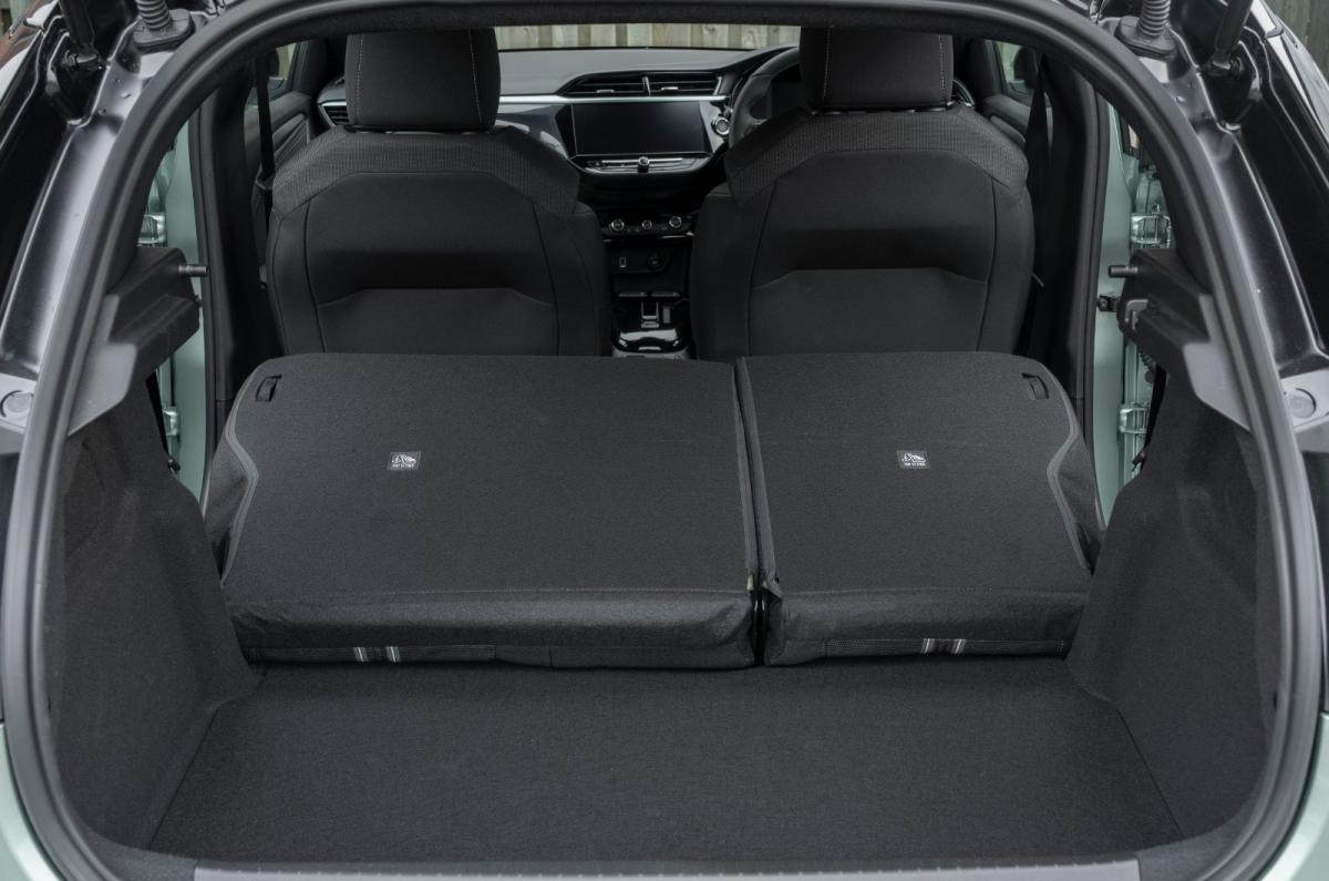 Vauxhall Corsa Electric boot