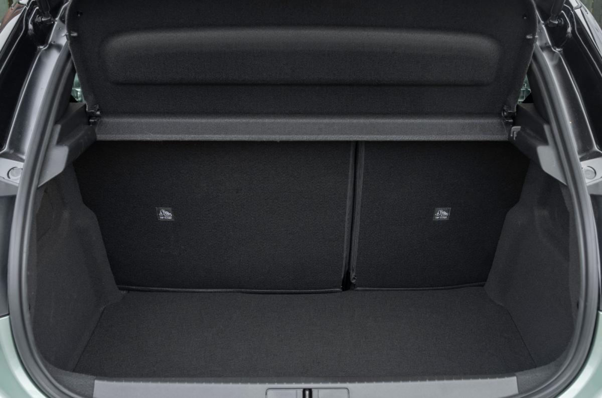 Vauxhall Corsa Electric boot open