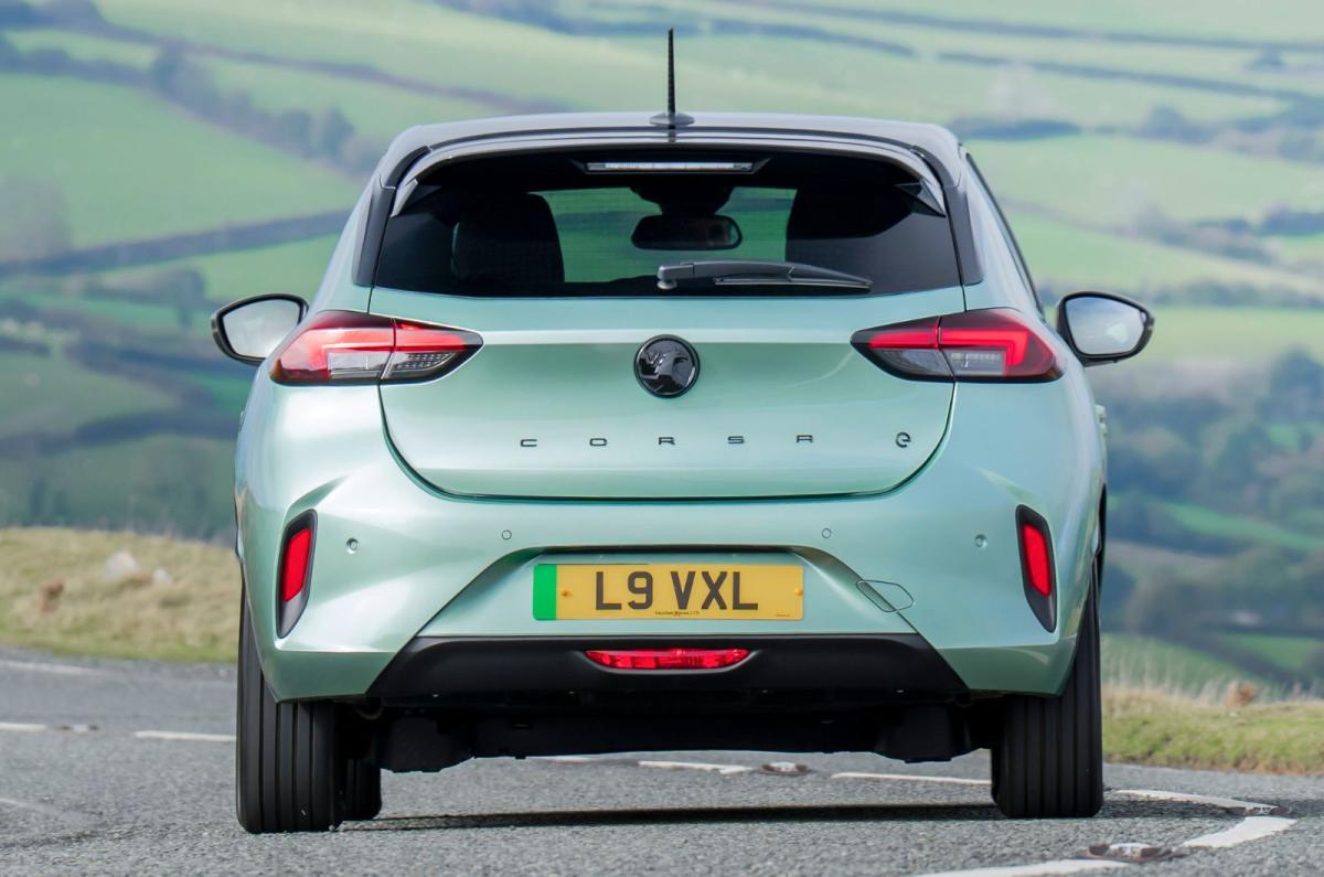 Vauxhall Corsa Electric rear right driving
