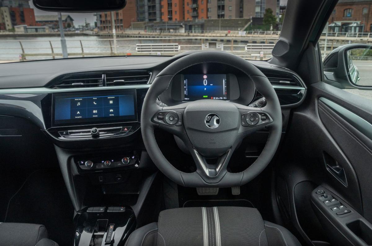 Vauxhall Corsa Electric interior dashboard