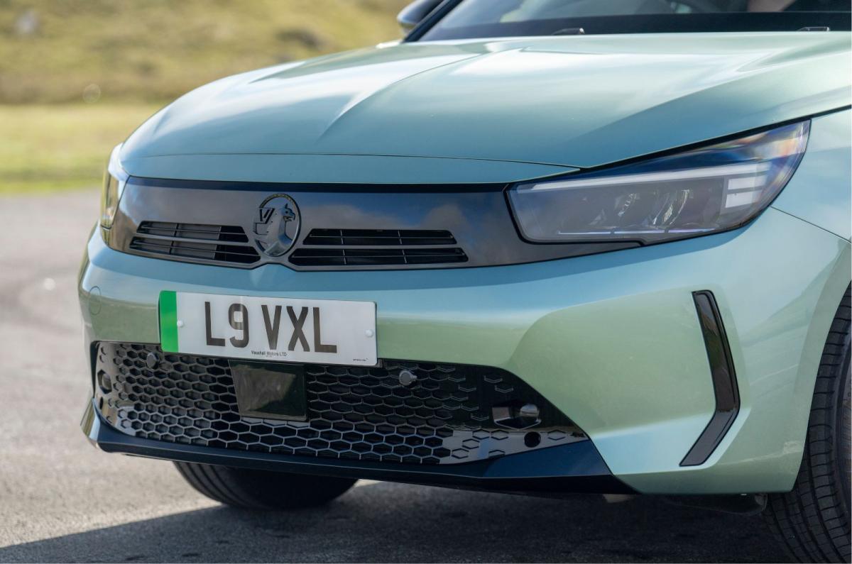 Vauxhall Corsa Electric exterior front details