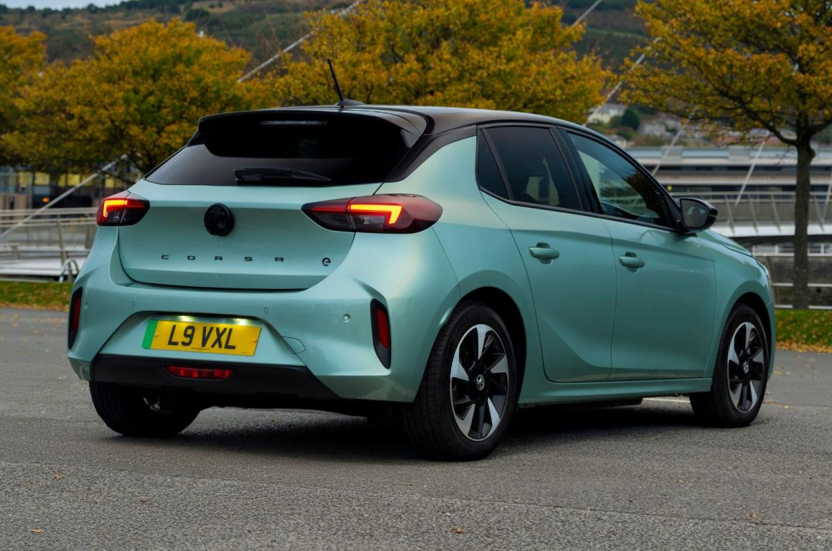 Vauxhall Corsa Electric rear still