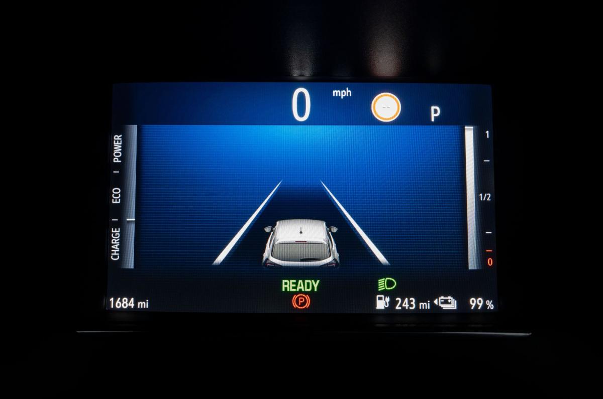 Vauxhall Corsa Electric interior details
