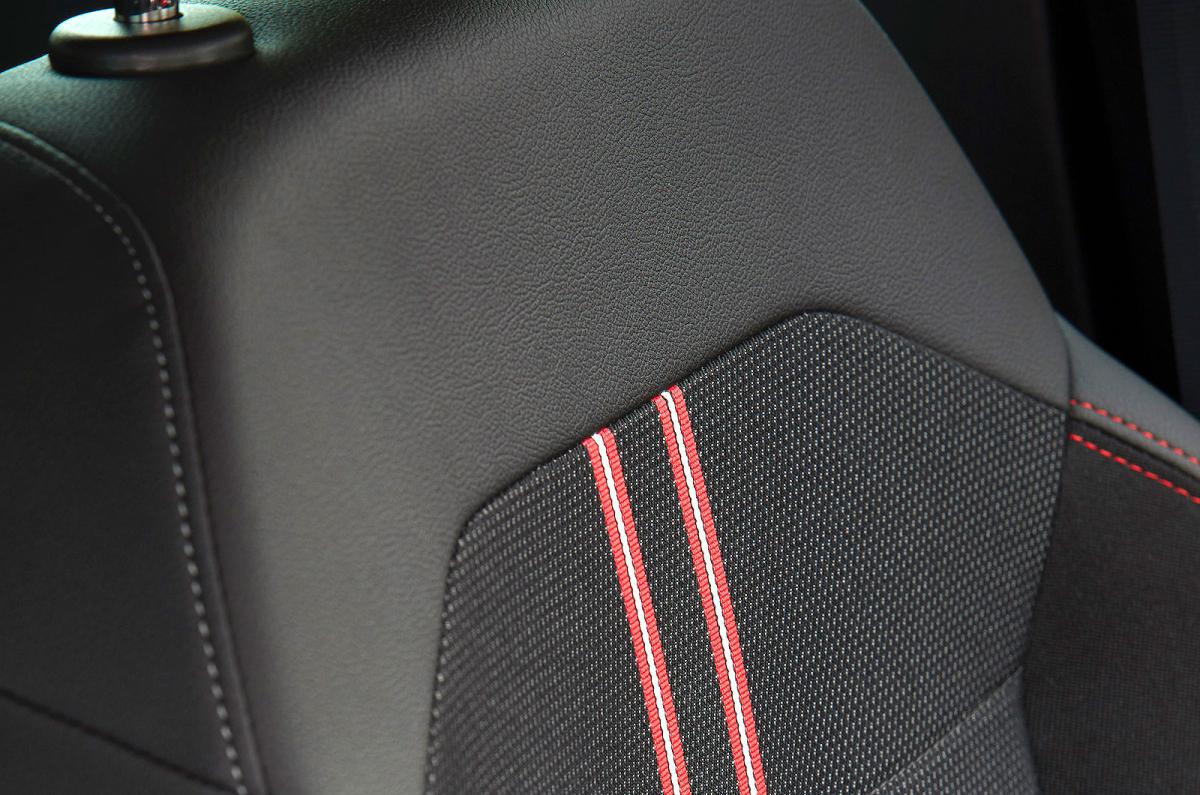Vauxhall Crossland seat detail