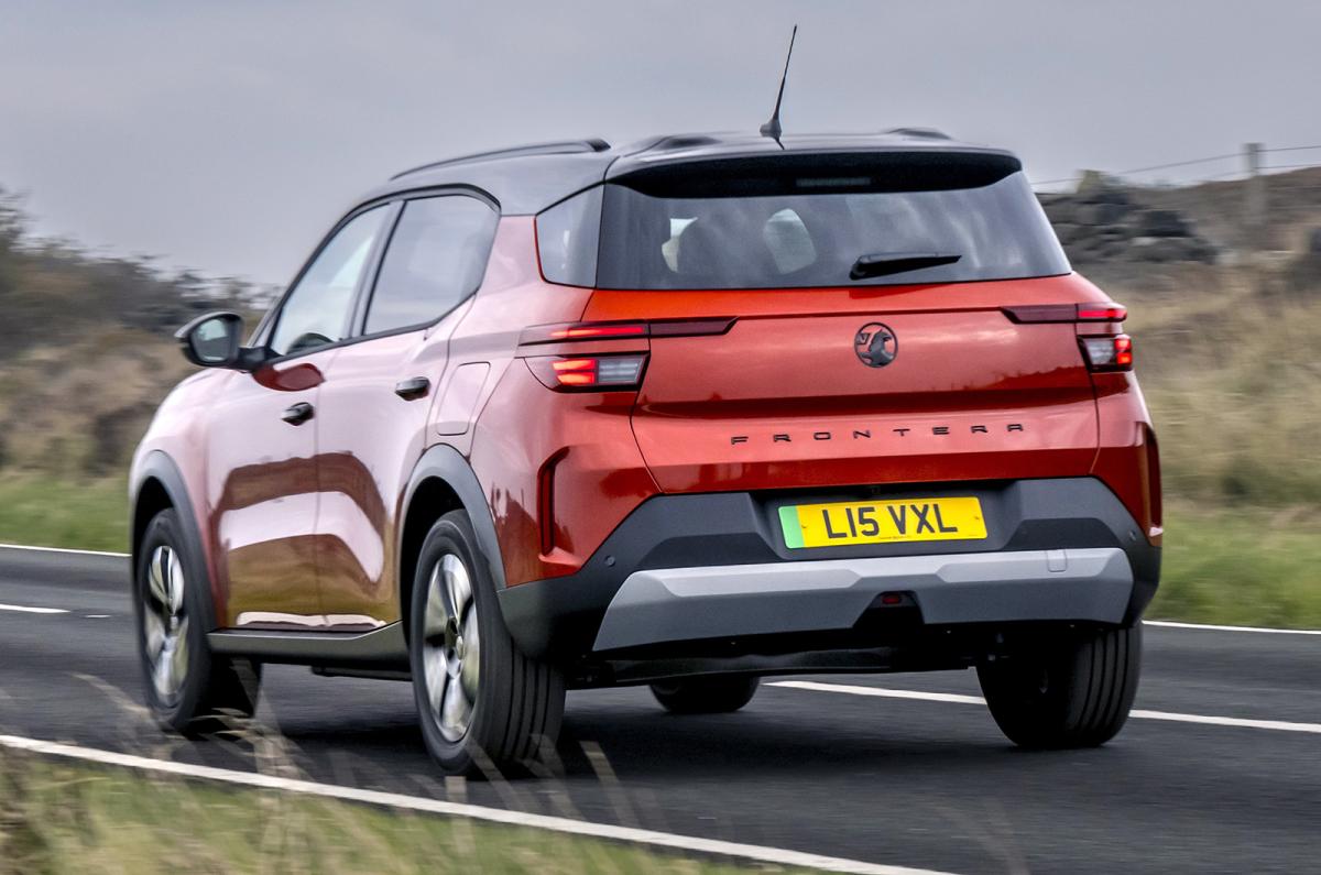 Vauxhall Frontera Electric driving rear left