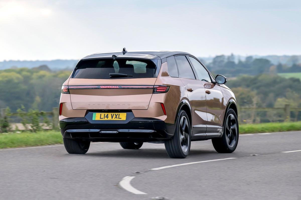 Vauxhall Grandland Electric rear cornering