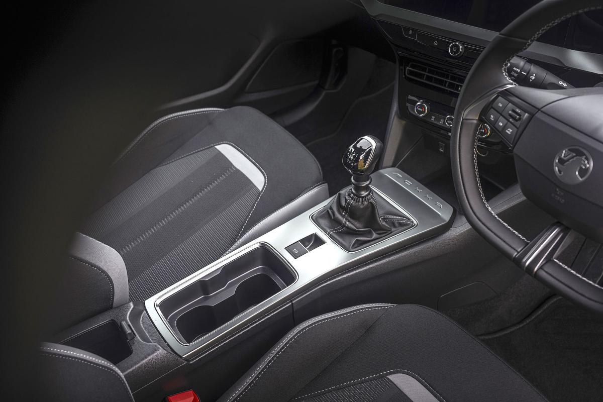 Vauxhall Mokka interior detail