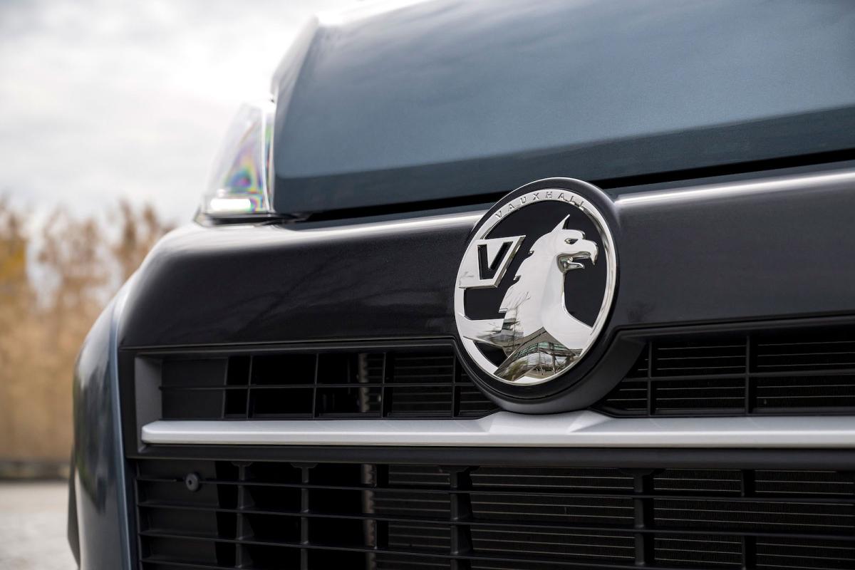 Vauxhall Movano Electric front badge