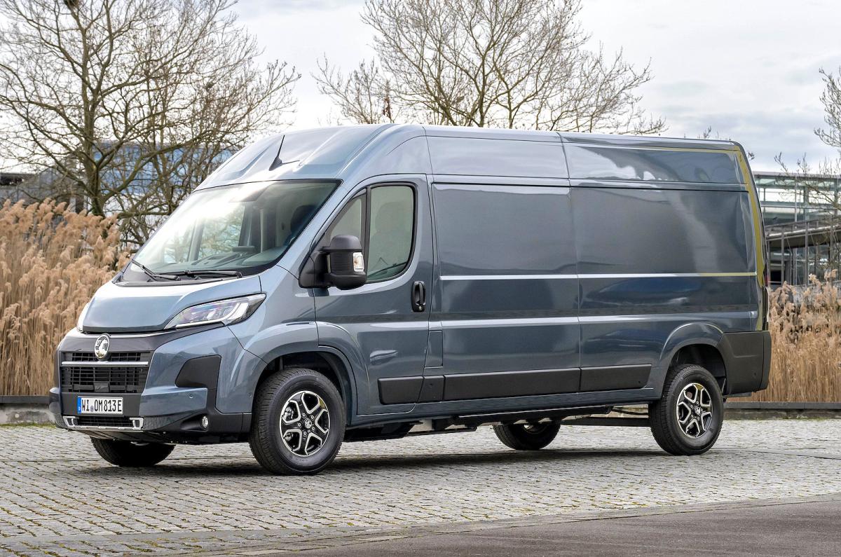 Vauxhall Movano Electric front left static