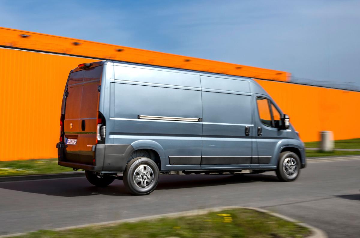 Vauxhall Movano right driving